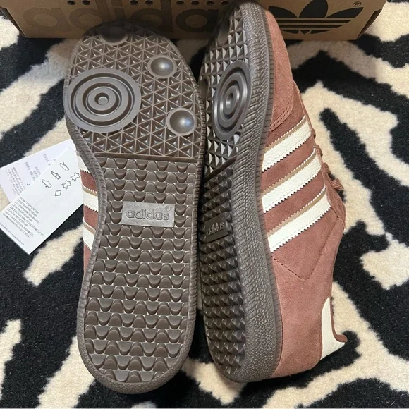 NWT Adidas Samba OG Sneakers Preloved Brown Size Men 6/Women 7 - Picture 12 of 15